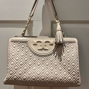 Tory Burch Fleming Satchel Shoulder Bag